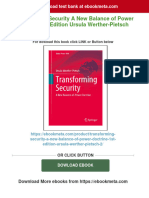 (FREE PDF Sample) Transforming Security A New Balance of Power Doctrine 1st Edition Ursula Werther-Pietsch Ebooks