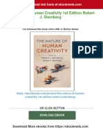 Get The Nature of Human Creativity 1st Edition Robert J. Sternberg Free All Chapters