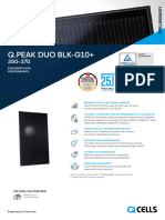 Q CELLS Data Sheet Q.PEAK DUO BLK-G10 350-370 2021-08 Rev01 EN PRELIM