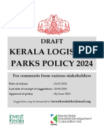 Kerala State Logistics Park Policy Draft 04 March 2024 1