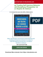 Get Understanding and Treating Self Injurious Behavior in Autism A Multi Disciplinary Perspective 1st Edition Stephen M. Edelson Free All Chapters