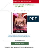 (FREE PDF Sample) Trial by Fire Silverstar Mates 3 1st Edition Lea Kirk Kirk Lea Ebooks