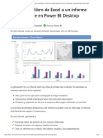 Tutorial - de Libro de Excel A Un Informe Sorprendente en Power BI Desktop - Power BI - Microsoft Learn