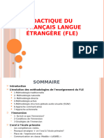 Didactique Du FLE