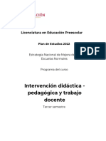 Programa Intervencion Didactica