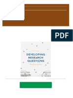 Instant Ebooks Textbook Developing Research Questions 2nd Edition Patrick White Download All Chapters