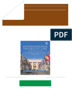 PDF International Disability Law A Practical Approach To The United Nations Convention On The Rights of Persons With Disabilities 1st Edition Coomara Pyaneandee Download