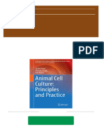 Get Animal Cell Culture Principles and Practice Techniques in Life Science and Biomedicine For The Non Expert Mani Free All Chapters