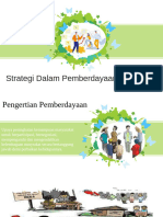 Strategi Dalam Pemberdayaan Masyarakat