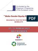 Make Gender Equity Reality! - Infopack