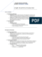 Diagnostic Assessment For English 4T0 AND 5TTO GRAD