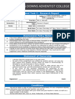 2024 Y10 HASS A2 - Research Report