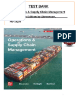 Ebook. Solution Manual and Test Bank For Operations & Supply Chain Management, 8th Canadian Edition Stevenson