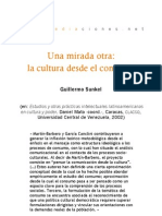 Una Mirada Otra: La Cultura Desde El Consumo - Guillermo Sunkel