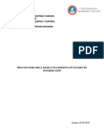 Proceso para Declarar A Una Persona en Estado de Interdicción