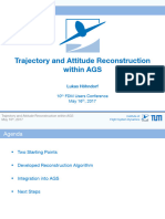 Trajectory and Attitude Reconstruction With I Nags Tum