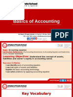 Week 2 - Lesson2 - Accounting Equation