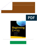 Full Download Beginning C++23 7th Edition Ivor Horton PDF