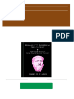 Where Can Buy Homage To Political Philosophy The Good Society From Plato To The Present 1st Edition James R. Flynn Ebook With Cheap Price