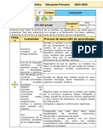 1er Grado Septiembre - 01 Nombrario Del Grupo (2024-2025)