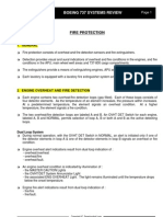 B737-Fire Protection Systems Summary