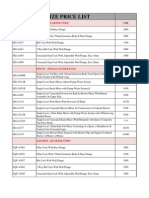 Jaquar-Artize Price List