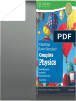 Complete Physics For Cambridge Secondary Checkpoint - 2nd Edition