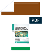 Instant download Computational Technologies in Materials Science 1st Edition Taylor & Francis Group pdf all chapter