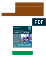 Handbook of Dialysis Therapy 6th Edition Allen R. Nissenson 2024 Scribd Download