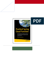 Practical Spring Cloud Function: Developing Cloud-Native Functions For Multi-Cloud and Hybrid-Cloud Environments 1st Edition Banu Parasuraman