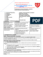 Sesion de Aprendizaje de Ciencia Tecnologia y Ambiente Como Funciona El Sistema Digestivo