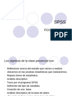 Spss y Estadistica 2012