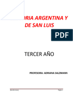 Historia de Arg y San Luis