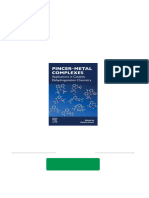 Instant Download Pincer-Metal Complexes Applications in Catalytic Dehydrogenation Chemistry Akshai Kumar PDF All Chapter