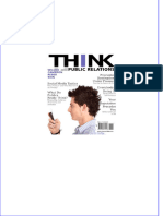 THINK Public Relations 2nd Edition by Wilcox Dennis Wei Zhi All Chapter Instant Download