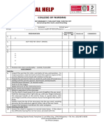 Checklist Assessment of The Ears2021 22