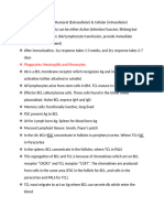 Basic Immunology Revision Points