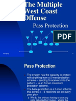 Pass Protection in The Multiple West Coast Offense