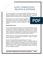 Ion y Normatividad Actual Relativa Al Software