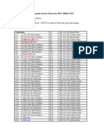 Component List For Powercom BNT