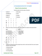 2020 TNPSC Geography Questions Part 1 in English