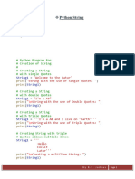 Python Programming Chapter 3