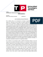 Tarea Academica 2 Texto Argumentativo