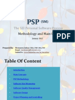 PSP Methodology, Main Concepts, and Certification Exam Guidelines