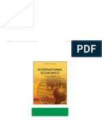 PDF Solution Manual for International Economics 13th Edition Dominick Salvatore download