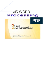 MS Word Fundamentals