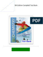 Download full Biochemistry 9th Edition Campbell Test Bank all chapters