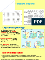 Miller Indices , X ray diffraction_Braggs Law