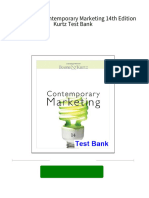 Instant download Principles of Contemporary Marketing 14th Edition Kurtz Test Bank pdf all chapter