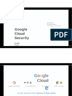 GOOGLE CLOUD SECURITY